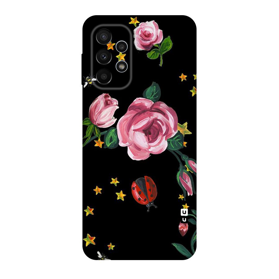 Ladybird And Floral Original Polycarbonate Back Case for Galaxy A23