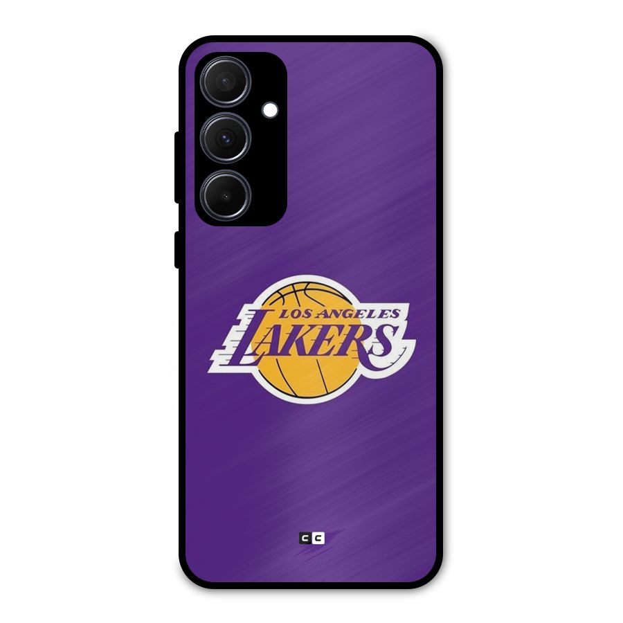 Lakers Angles Metal Back Case for Galaxy A35