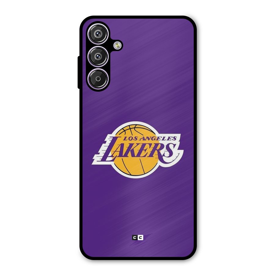 Lakers Angles Metal Back Case for Galaxy M15