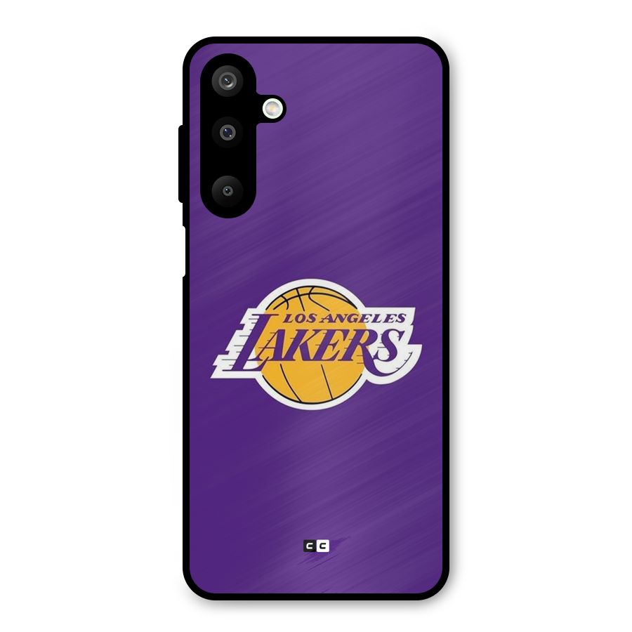 Lakers Angles Metal Back Case for Galaxy M16