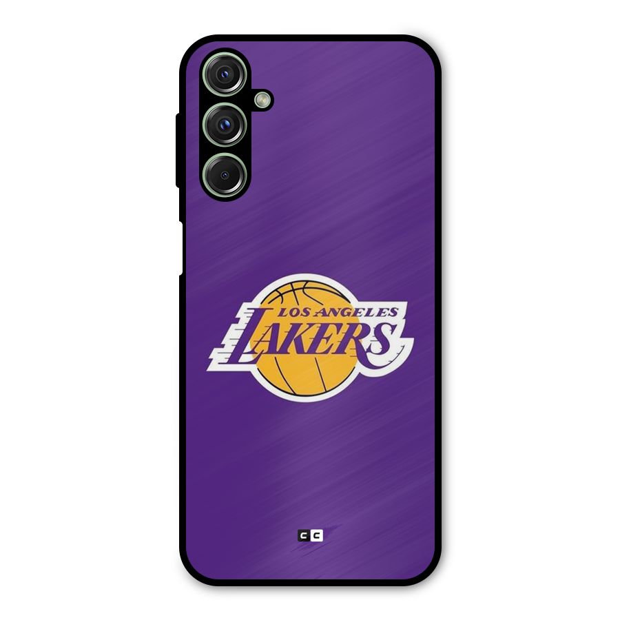 Lakers Angles Metal Back Case for Galaxy M34