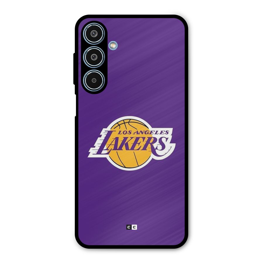 Lakers Angles Metal Back Case for Galaxy M35