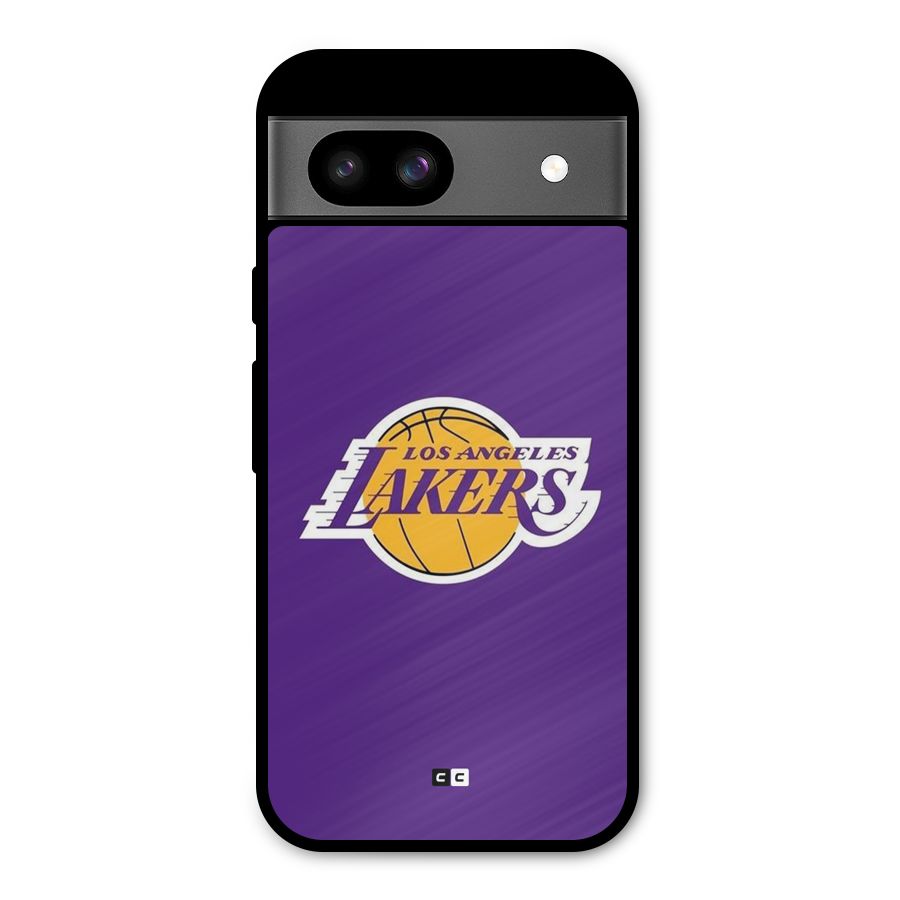Lakers Angles Metal Back Case for Google Pixel 8a
