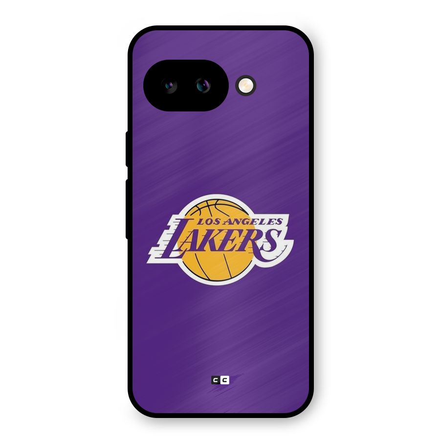 Lakers Angles Metal Back Case for Google Pixel 9a