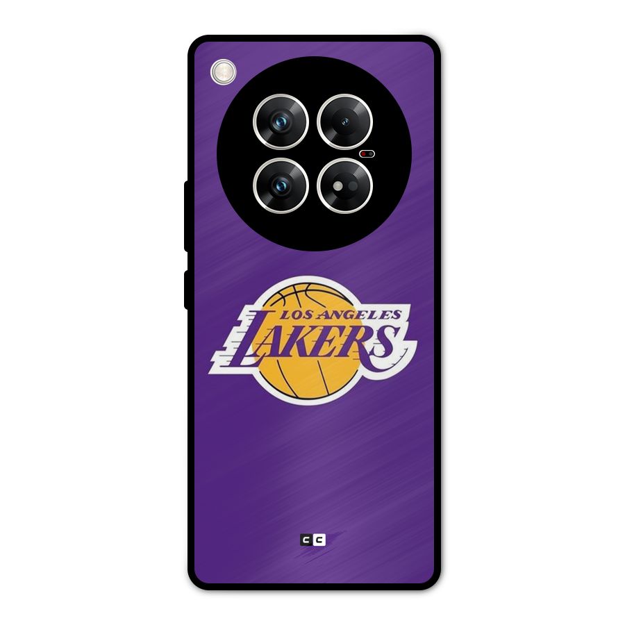 Lakers Angles Metal Back Case for Infinix Zero 40 5G