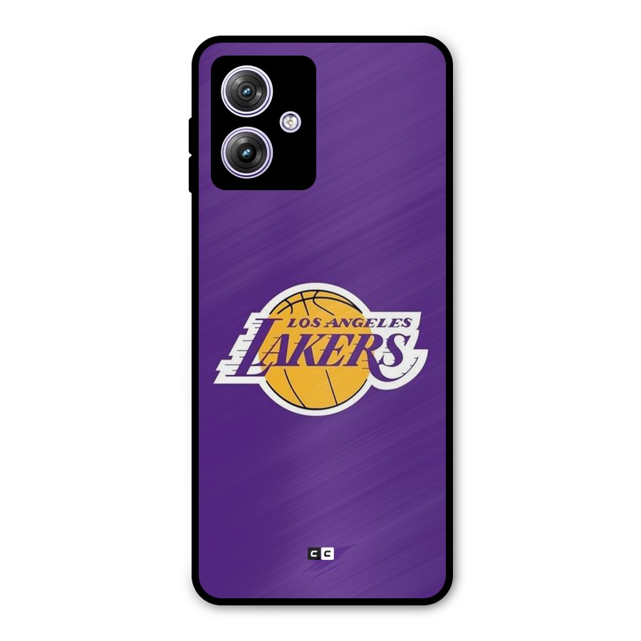 Lakers Angles Metal Back Case for Moto G64