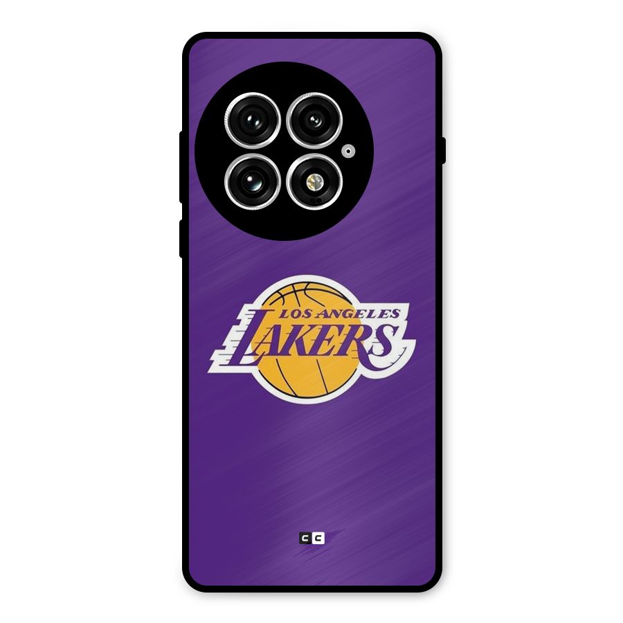 Lakers Angles Metal Back Case for OnePlus 13