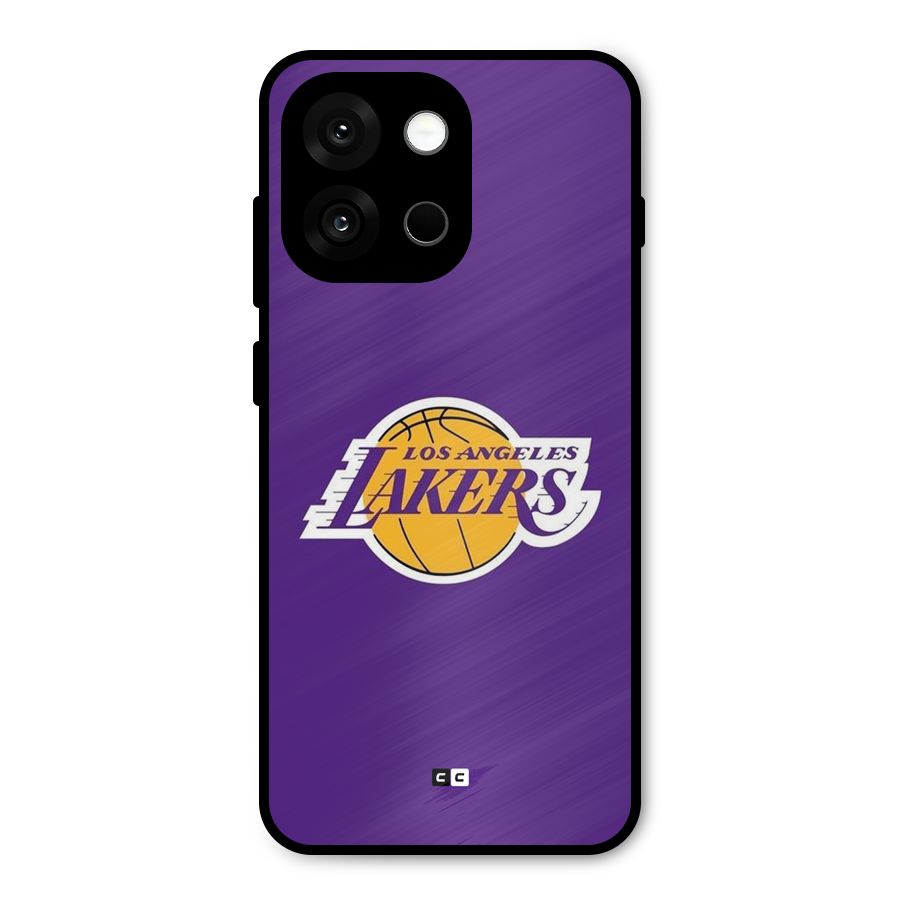 Lakers Angles Metal Back Case for OnePlus 13s