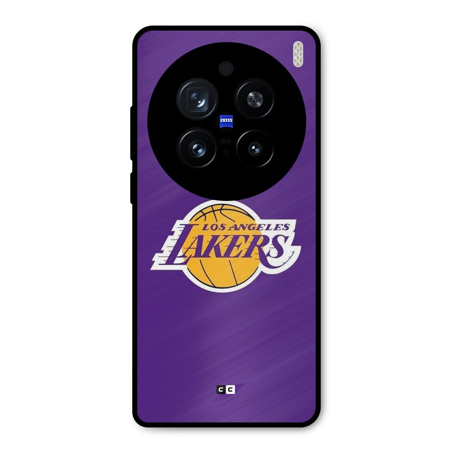 Lakers Angles Metal Back Case for Vivo X200 Pro