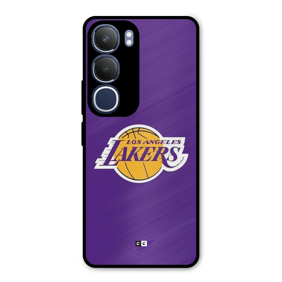 Lakers Angles Metal Back Case for Vivo Y29