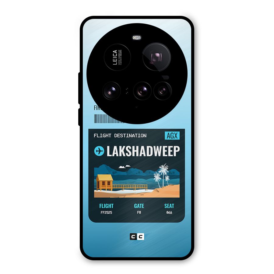 Lakshadweep Boarding Pass Metal Back Case for Xiaomi 15 Ultra