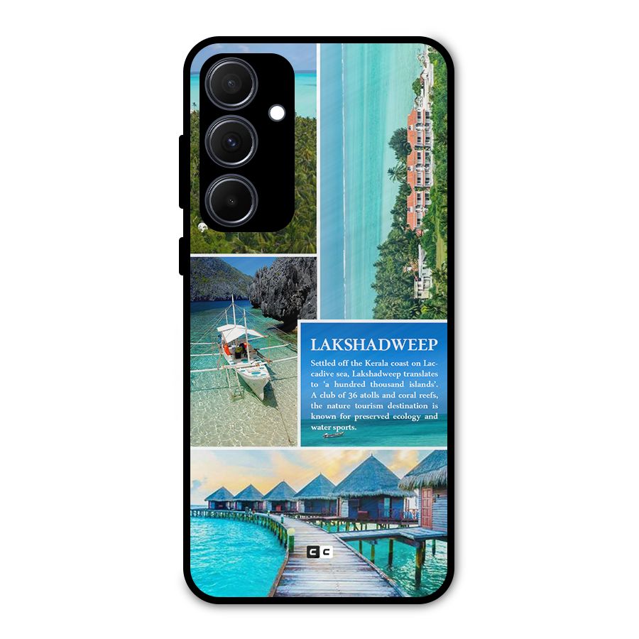 Lakshadweep Collage Metal Back Case for Galaxy A35