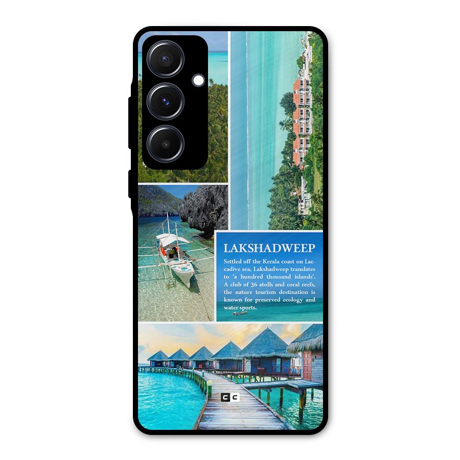 Lakshadweep Collage Metal Back Case for Galaxy A55