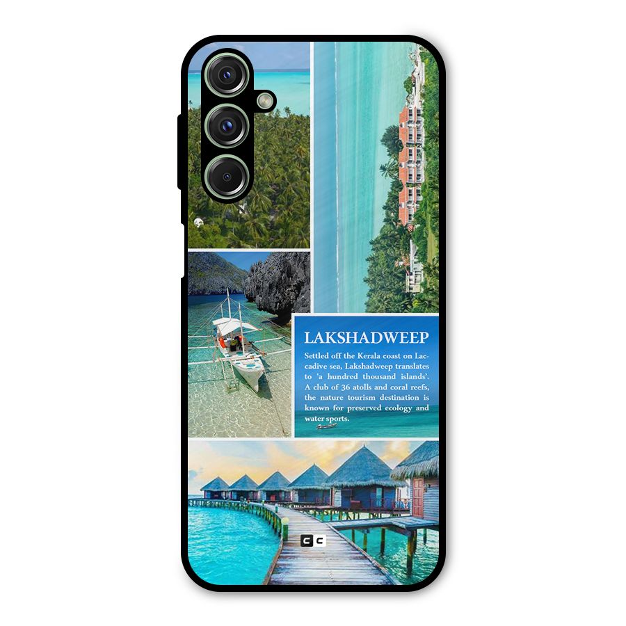 Lakshadweep Collage Metal Back Case for Galaxy M34