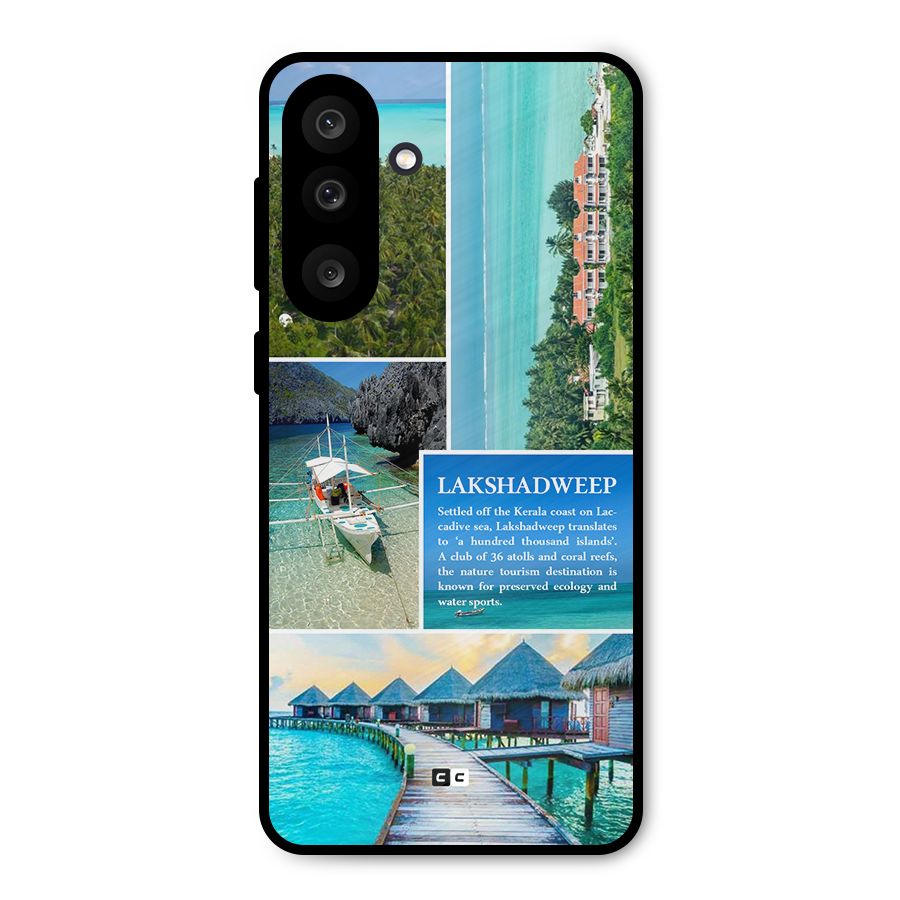 Lakshadweep Collage Metal Back Case for Galaxy M56