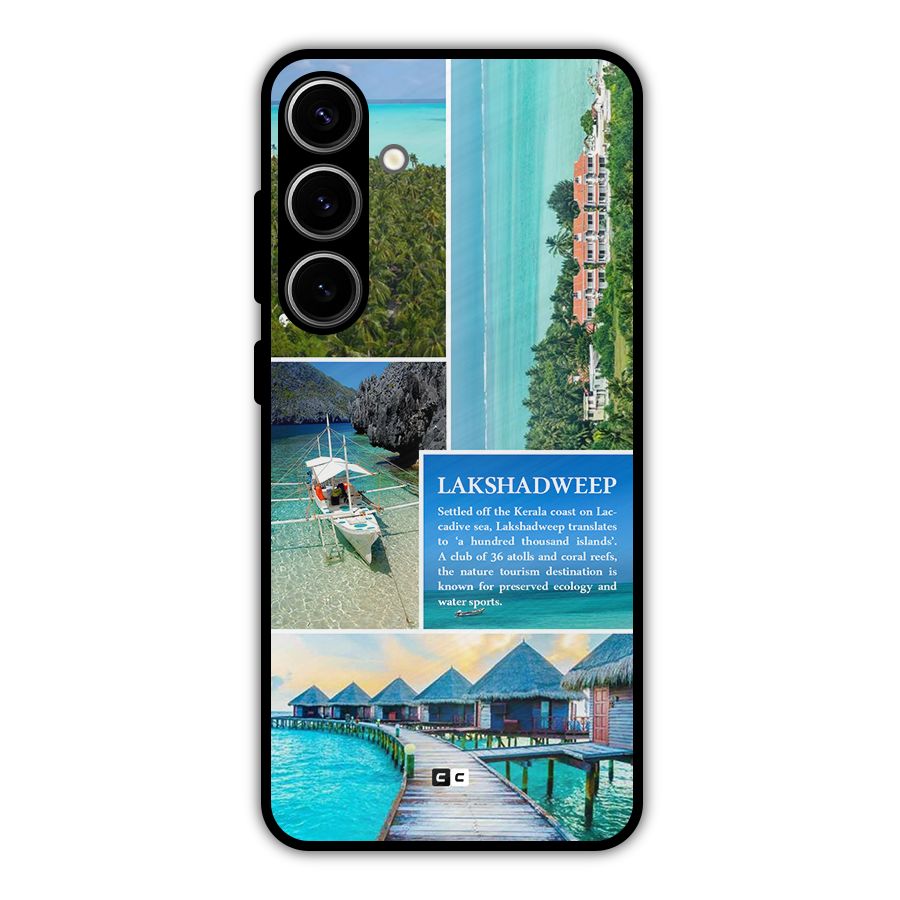 Lakshadweep Collage Metal Back Case for Galaxy S24 Plus