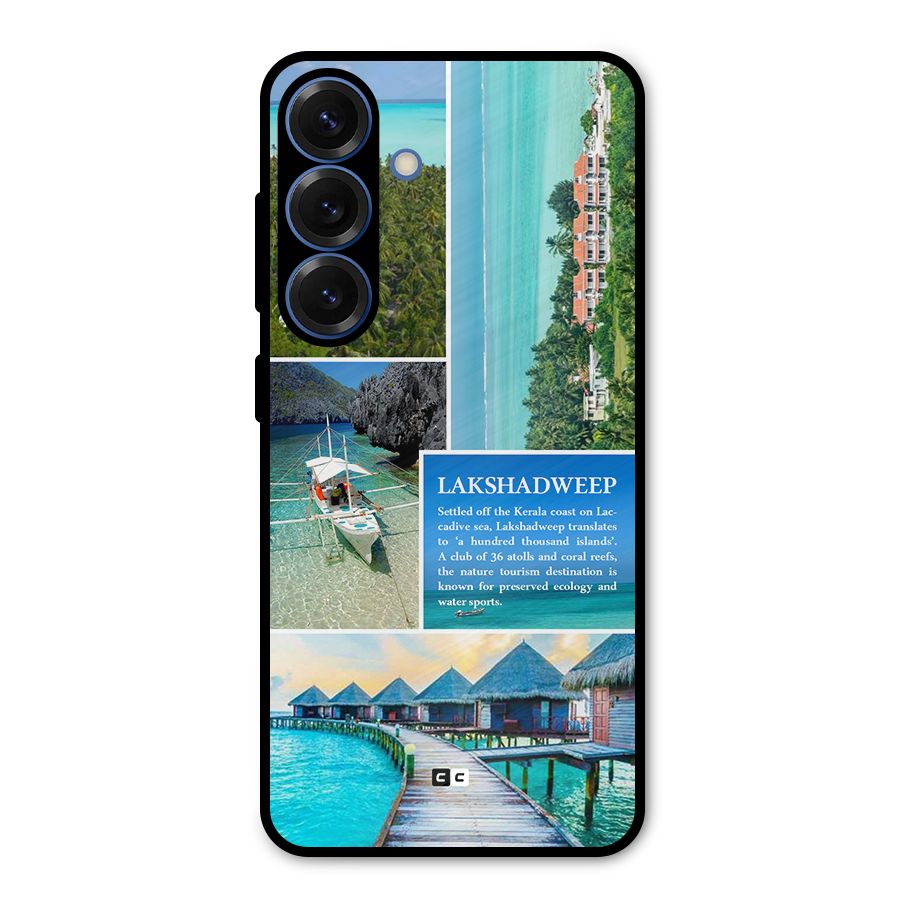 Lakshadweep Collage Metal Back Case for Galaxy S25