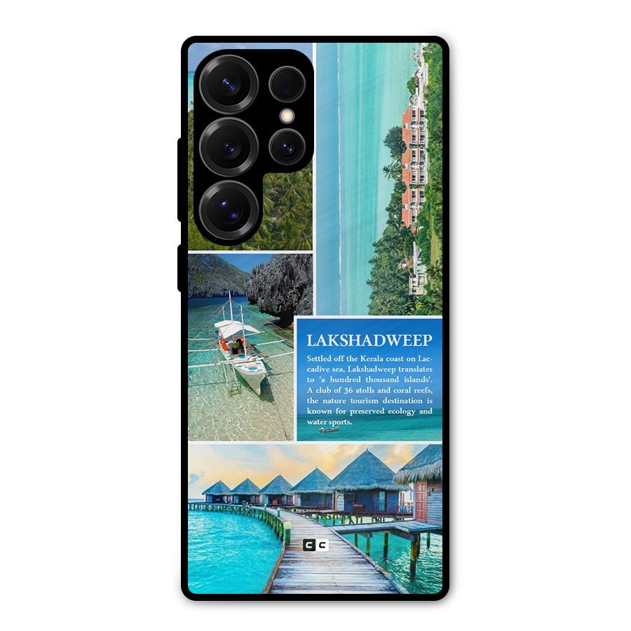 Lakshadweep Collage Metal Back Case for Galaxy S25 Ultra