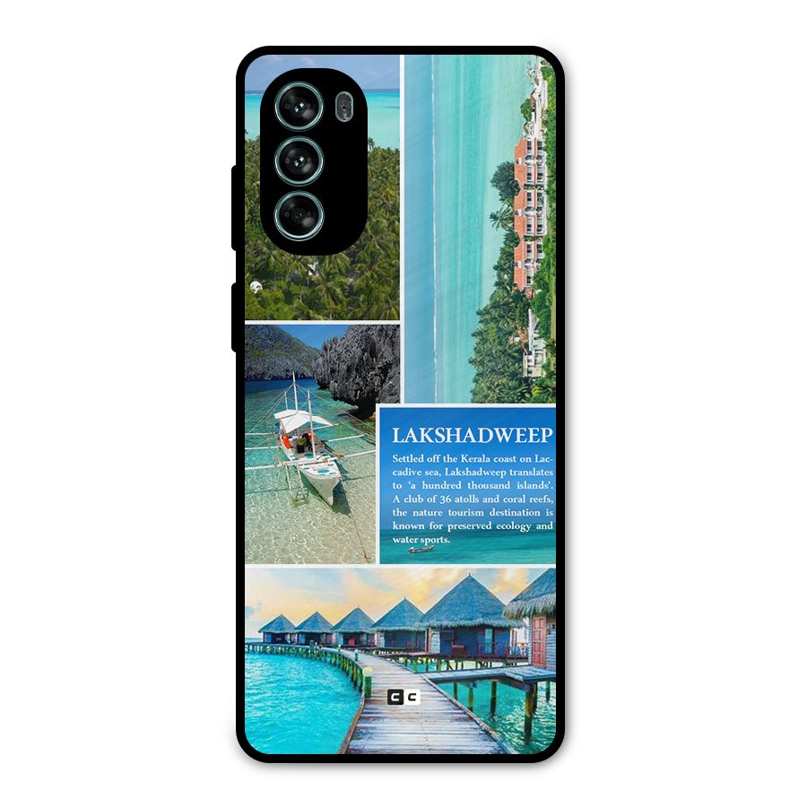 Lakshadweep Collage Metal Back Case for Moto G62