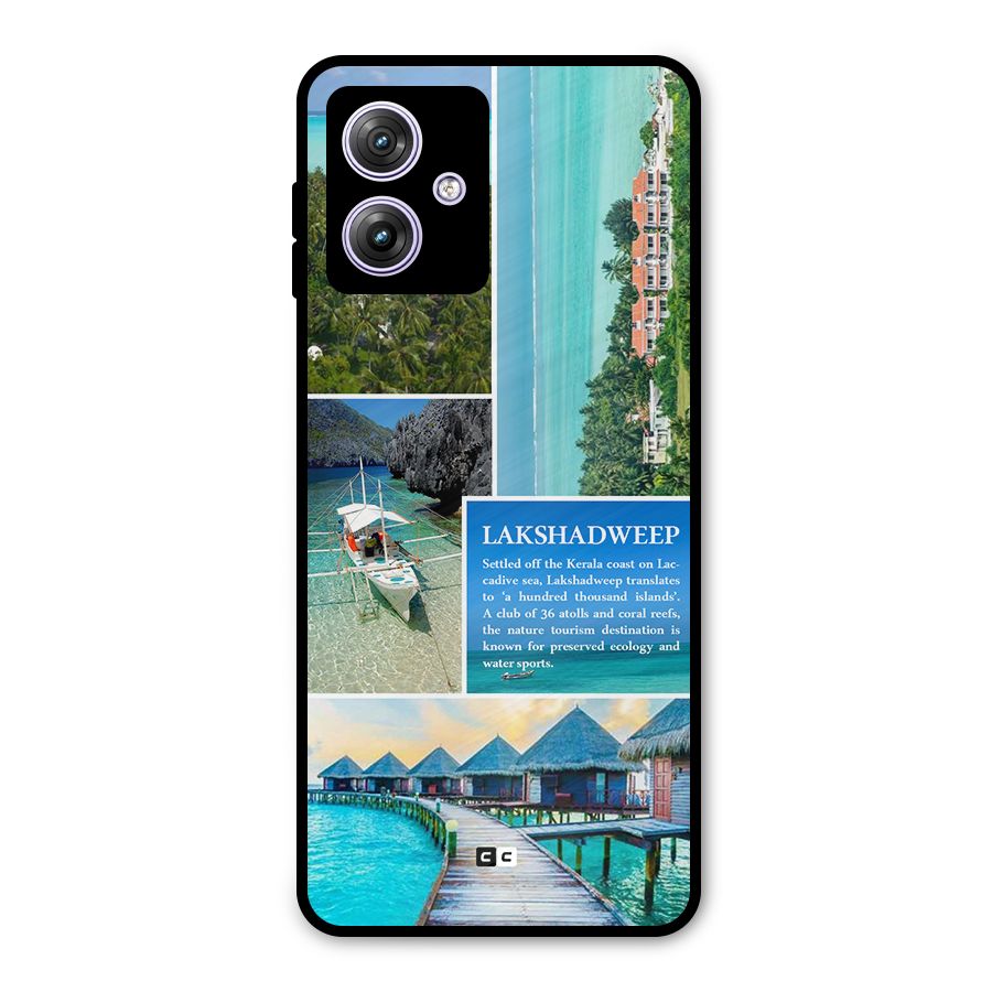 Lakshadweep Collage Metal Back Case for Moto G64