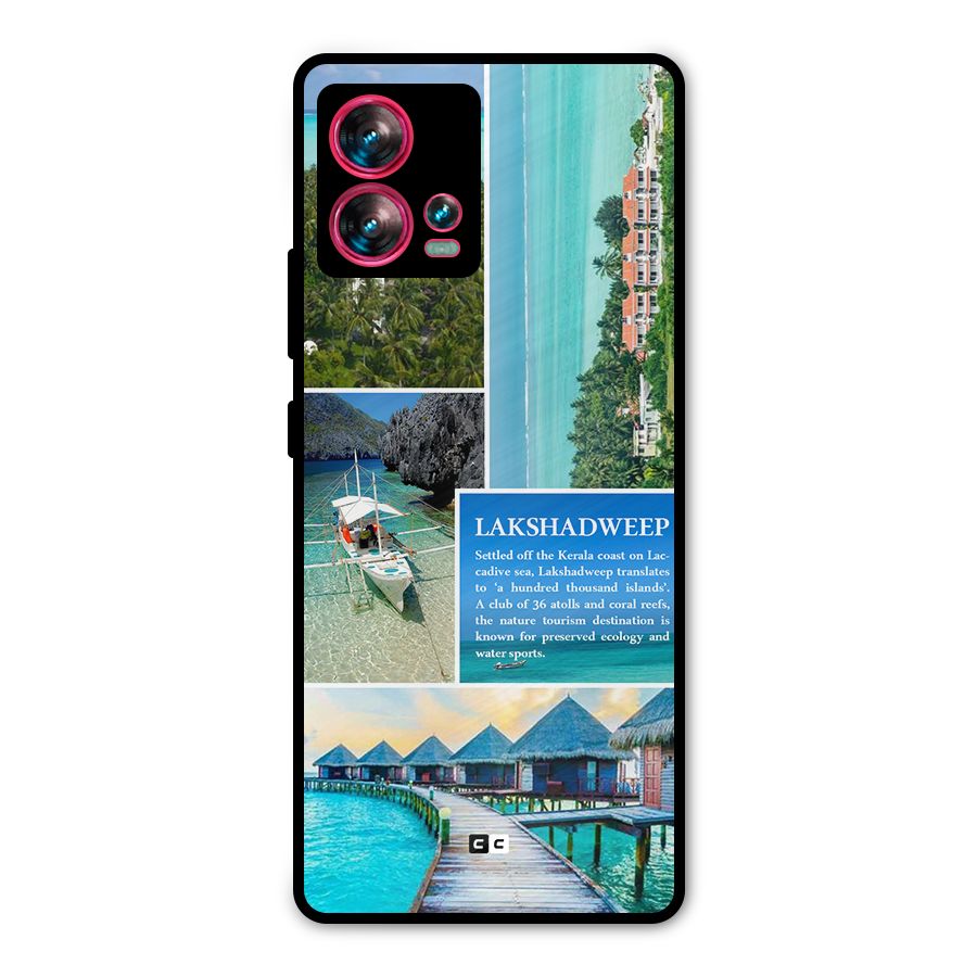 Lakshadweep Collage Metal Back Case for Motorola Edge 30 Fusion