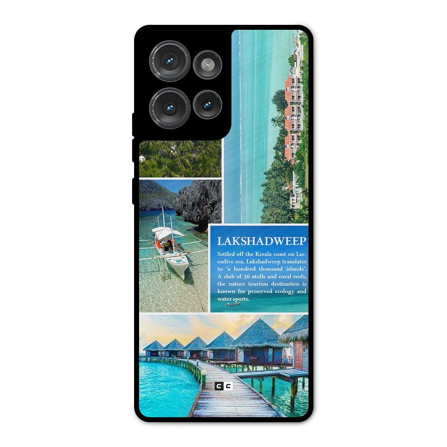Lakshadweep Collage Metal Back Case for Motorola Edge 50