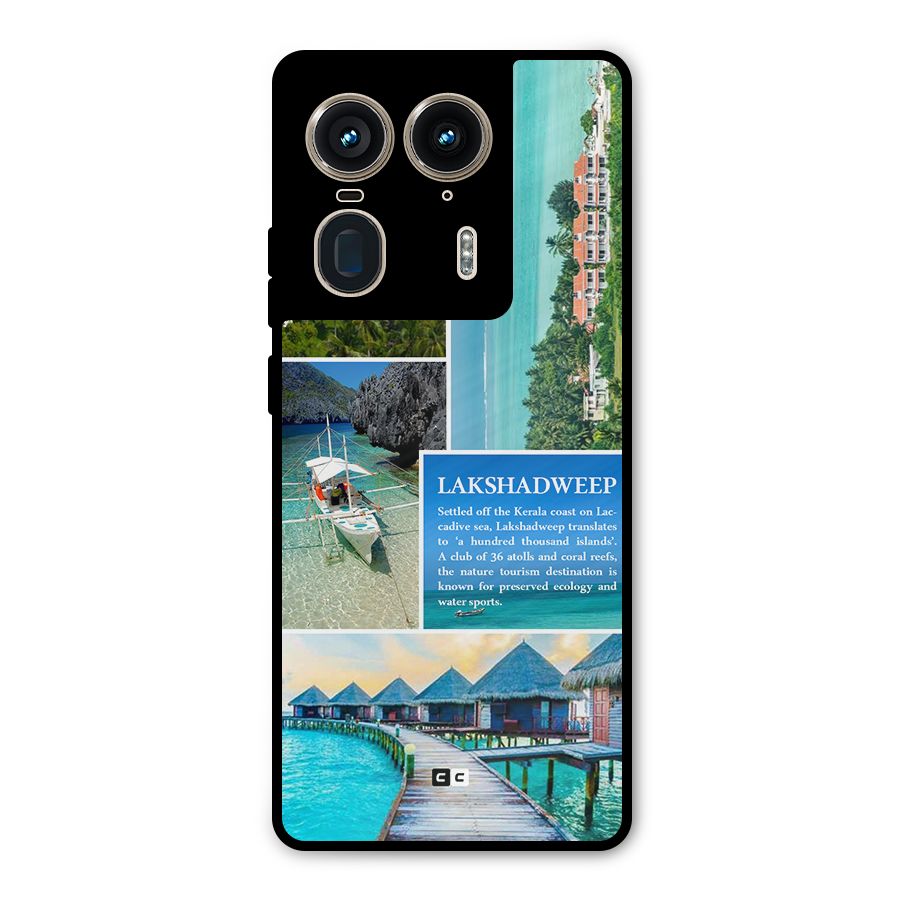 Lakshadweep Collage Metal Back Case for Motorola Edge 50 Ultra