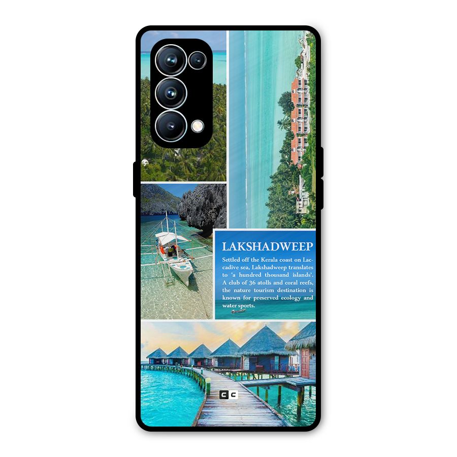 Lakshadweep Collage Metal Back Case for Oppo Reno5 Pro 5G