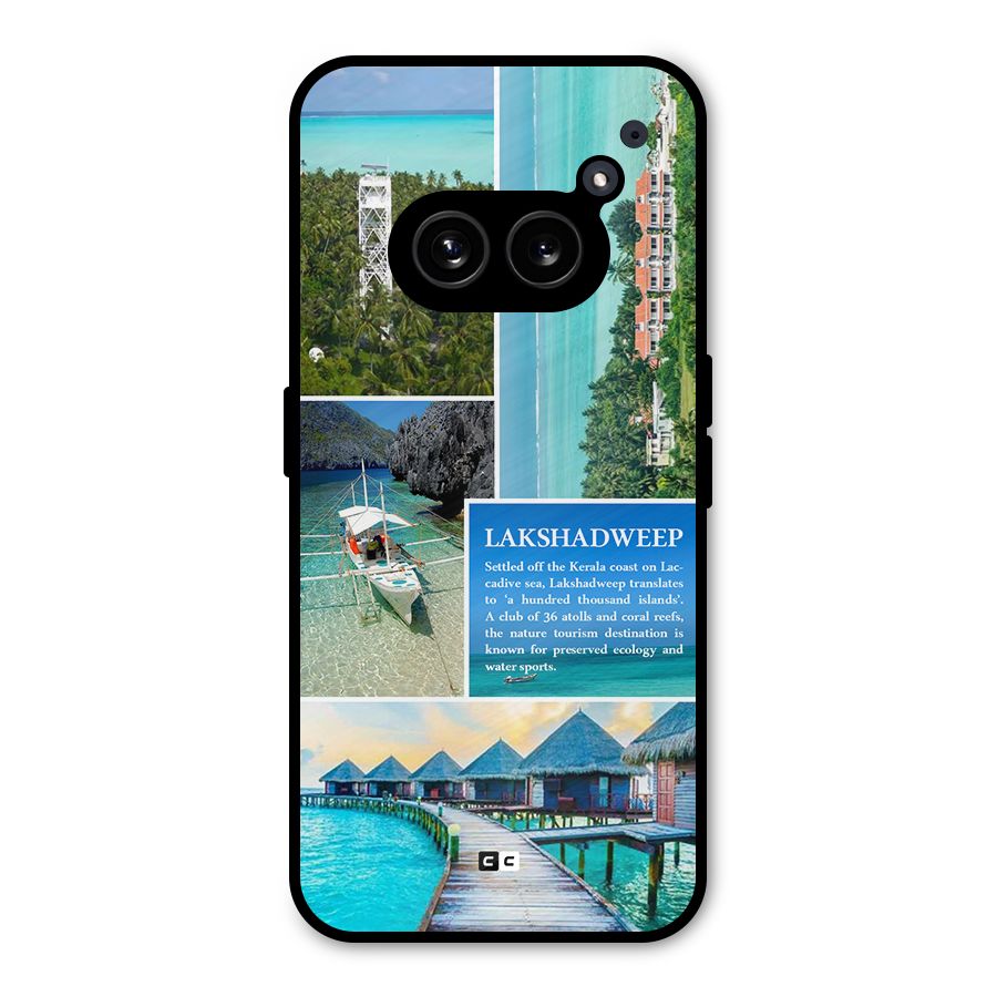Lakshadweep Collage Metal Back Case for Nothing Phone 2a