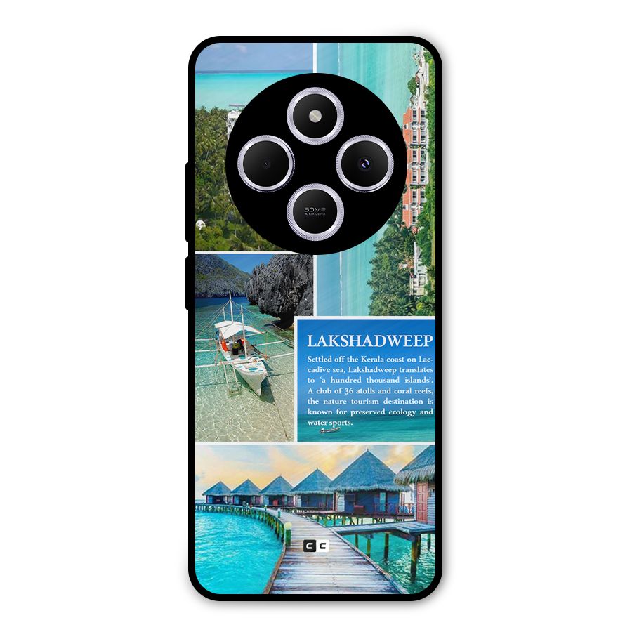 Lakshadweep Collage Metal Back Case for Poco C75 5G