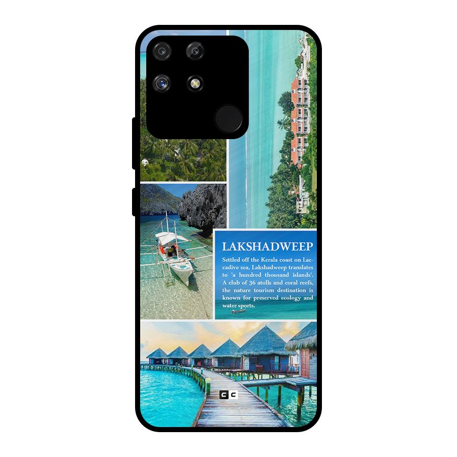 Lakshadweep Collage Metal Back Case for Realme Narzo 50A