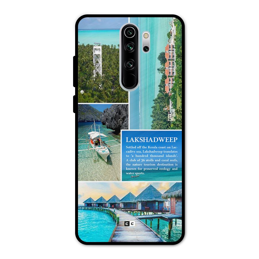 Lakshadweep Collage Metal Back Case for Redmi Note 8 Pro