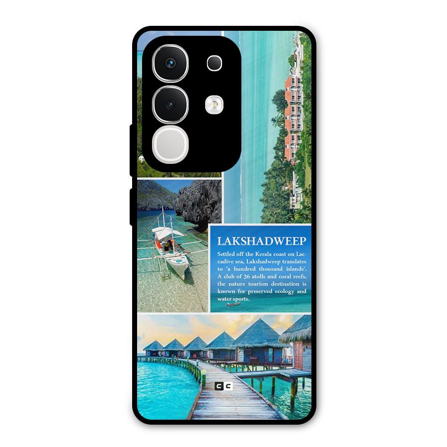 Lakshadweep Collage Metal Back Case for Vivo T4x