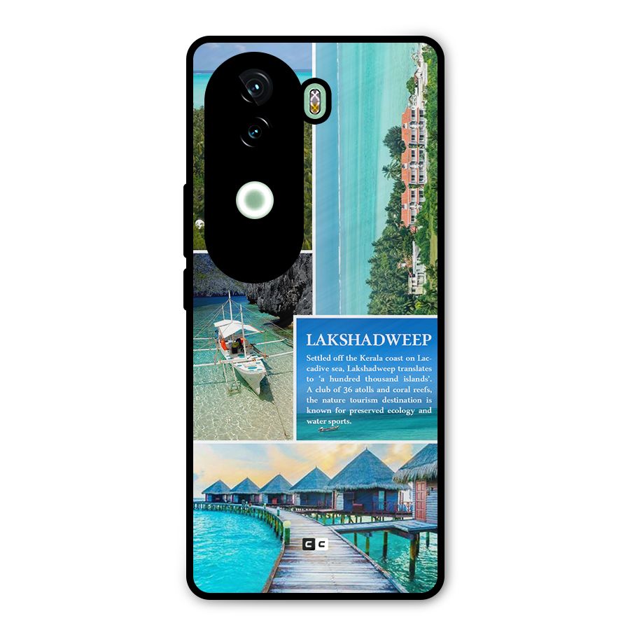 Lakshadweep Collage Metal Back Case for Vivo V40e