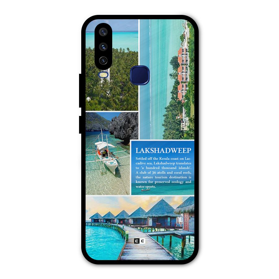 Lakshadweep Collage Metal Back Case for Vivo Y12