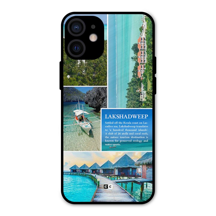 Lakshadweep Collage Metal Back Case for iPhone 12 Mini