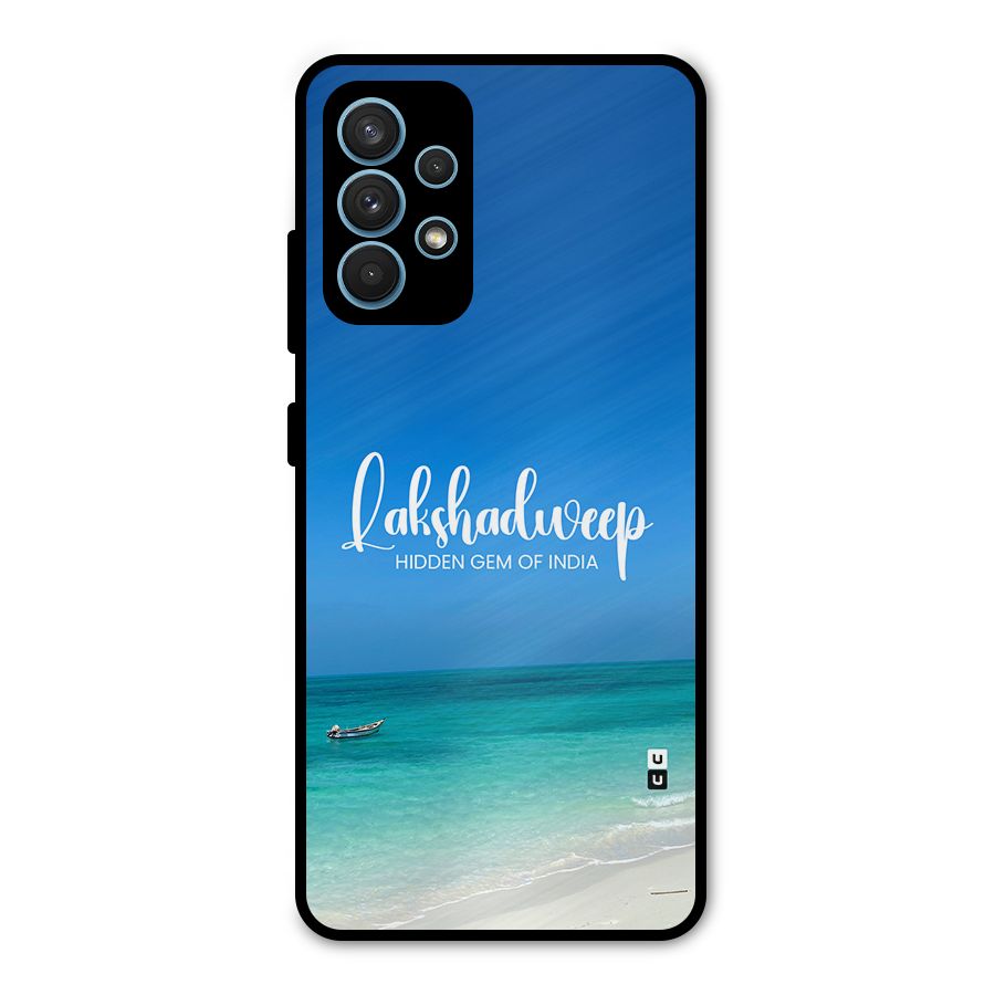 Lakshadweep Hidden Gem Metal Back Case for Galaxy A32