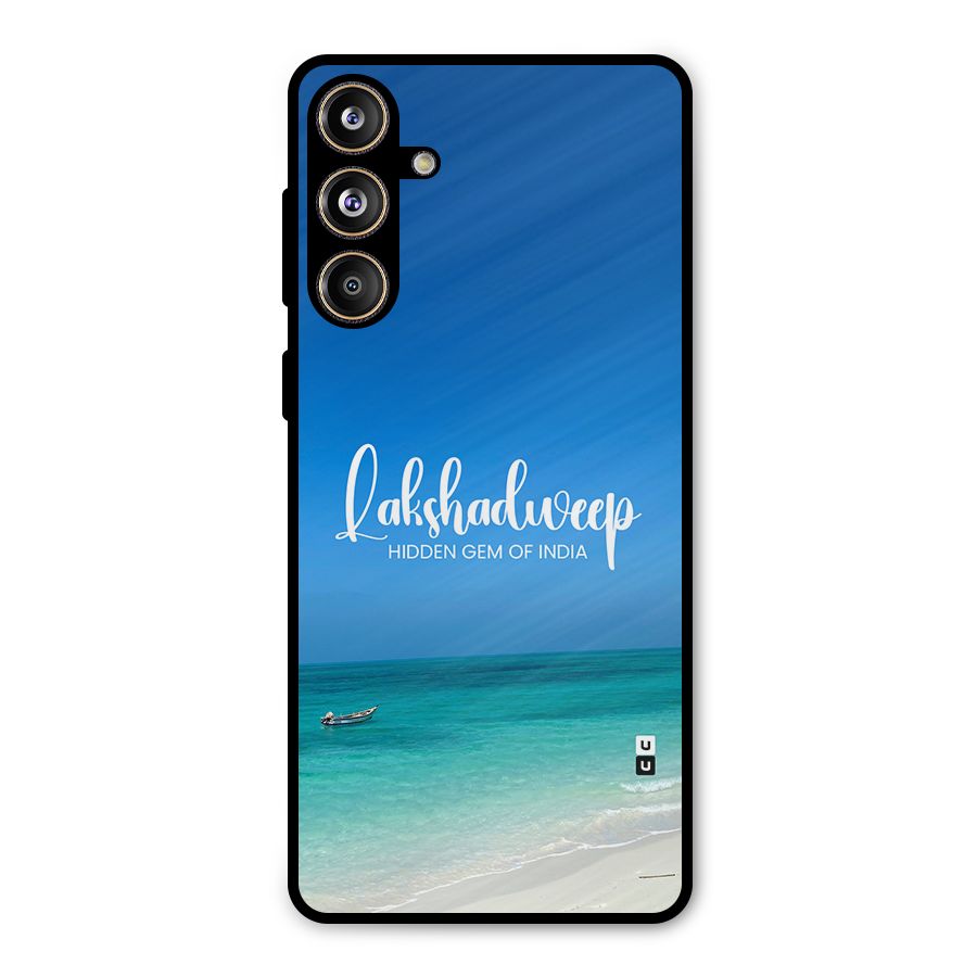 Lakshadweep Hidden Gem Metal Back Case for Galaxy F55