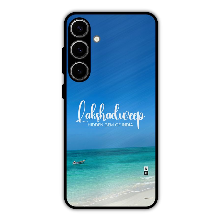 Lakshadweep Hidden Gem Metal Back Case for Galaxy S24 Plus