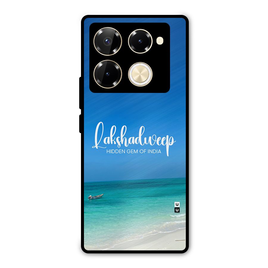Lakshadweep Hidden Gem Metal Back Case for Infinix Note 40 Pro