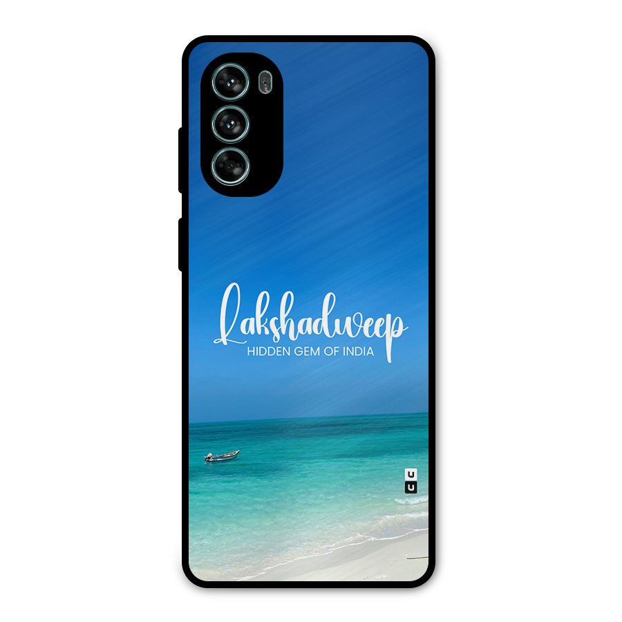 Lakshadweep Hidden Gem Metal Back Case for Moto G62