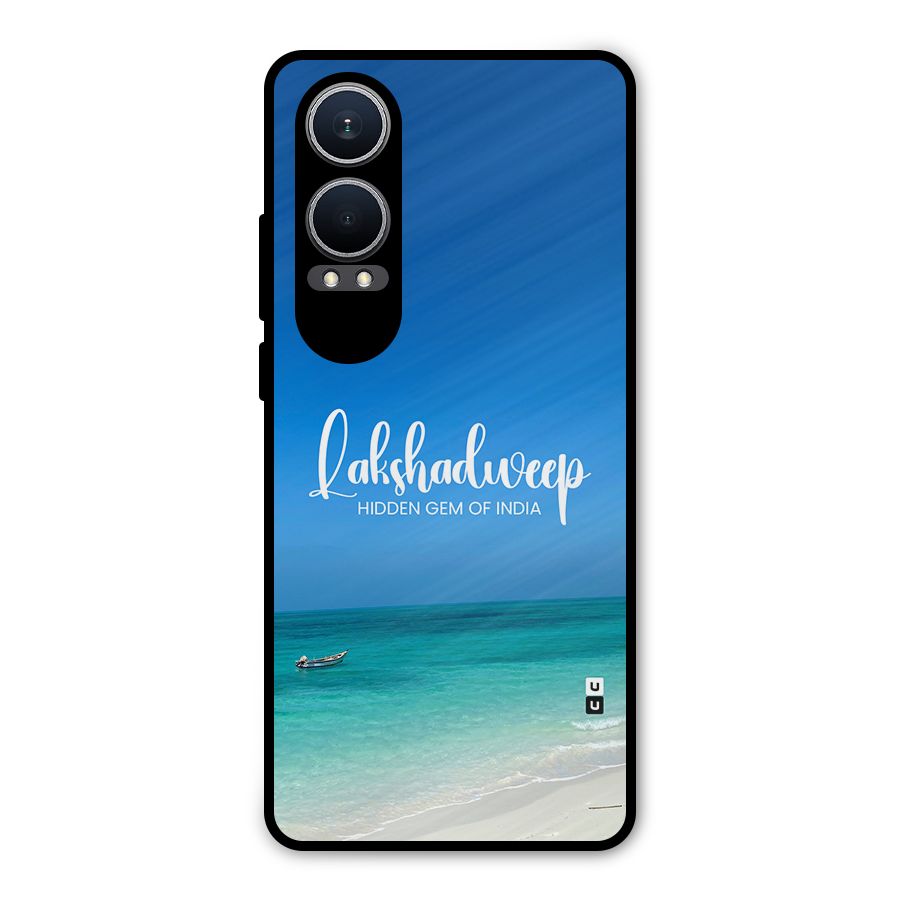 Lakshadweep Hidden Gem Metal Back Case for OnePlus Nord CE4 Lite