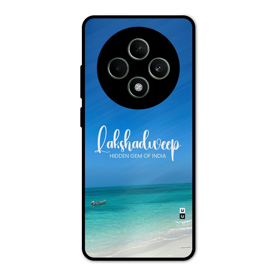 Lakshadweep Hidden Gem Metal Back Case for Oppo F27