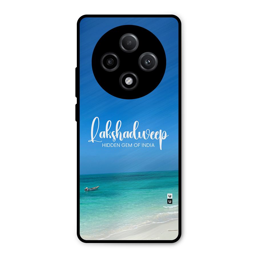Lakshadweep Hidden Gem Metal Back Case for Oppo F27 Pro Plus