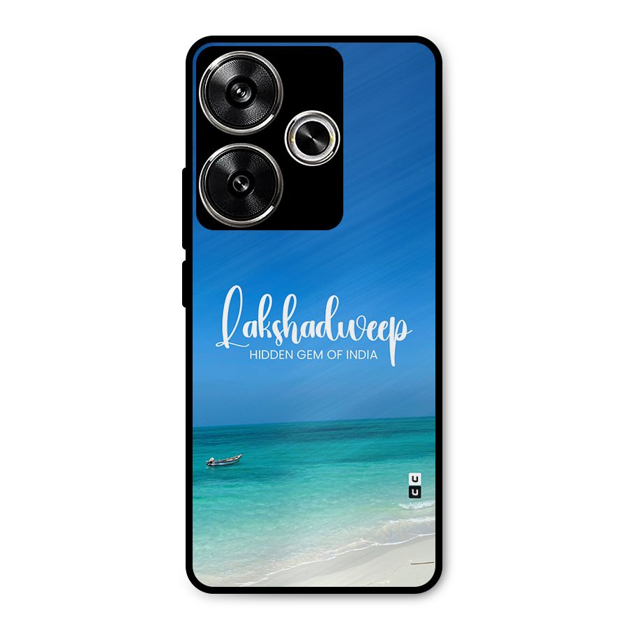 Lakshadweep Hidden Gem Metal Back Case for Poco F6