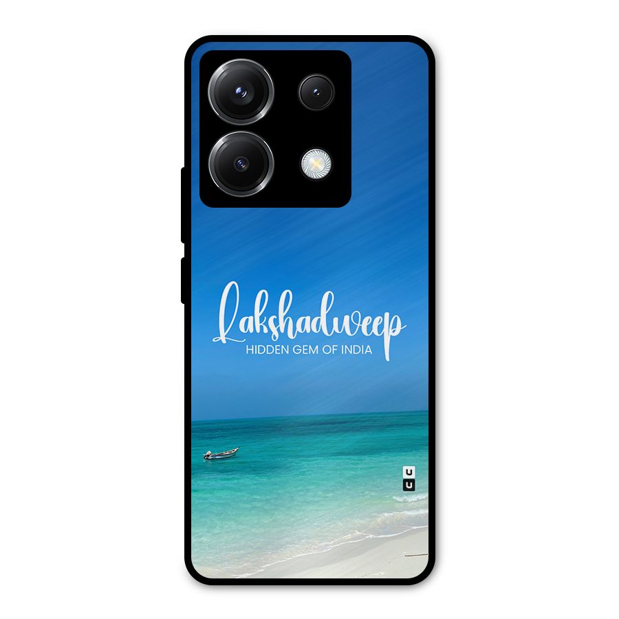 Lakshadweep Hidden Gem Metal Back Case for Poco X6