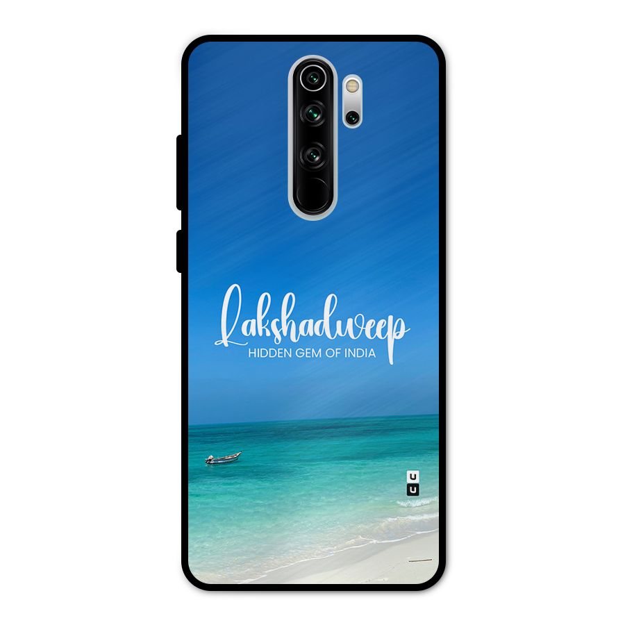 Lakshadweep Hidden Gem Metal Back Case for Redmi Note 8 Pro