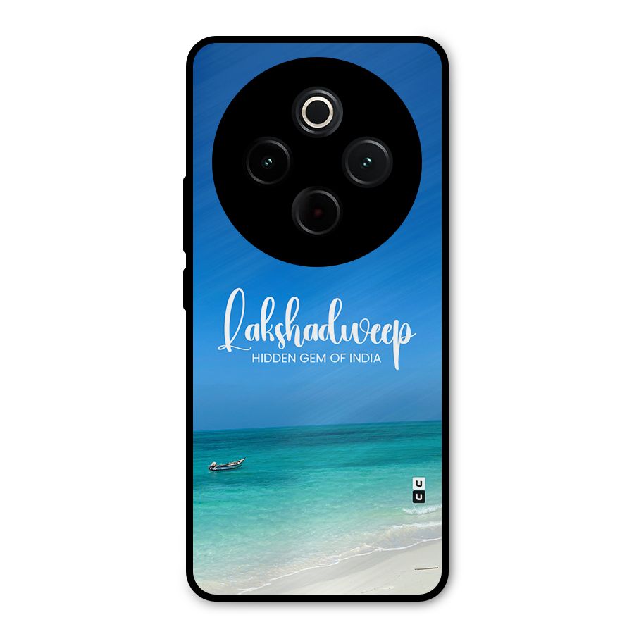 Lakshadweep Hidden Gem Metal Back Case for Vivo T4