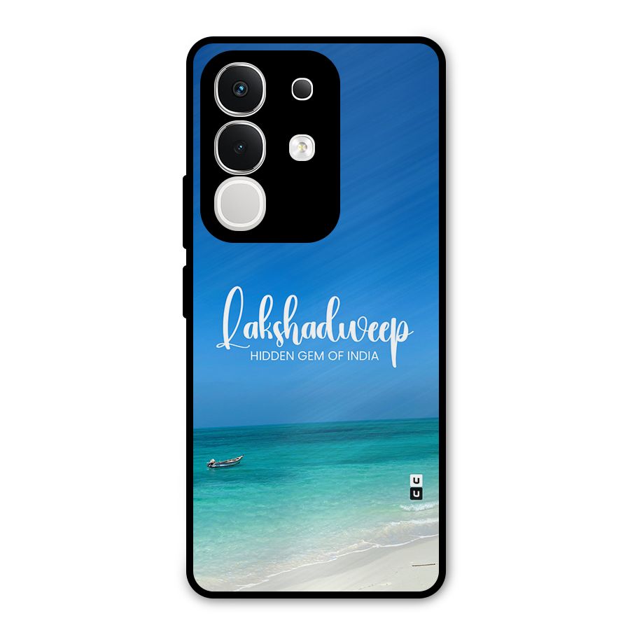 Lakshadweep Hidden Gem Metal Back Case for Vivo T4x