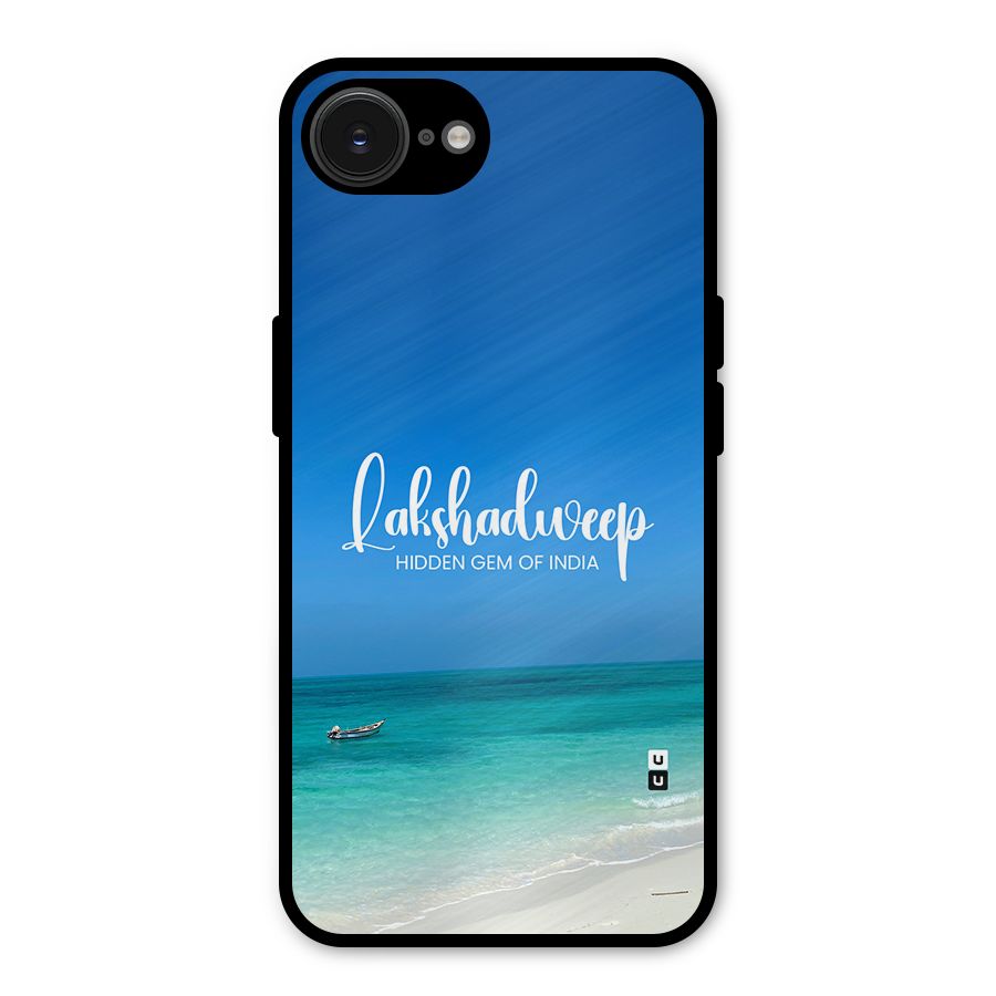Lakshadweep Hidden Gem Metal Back Case for iPhone 16e